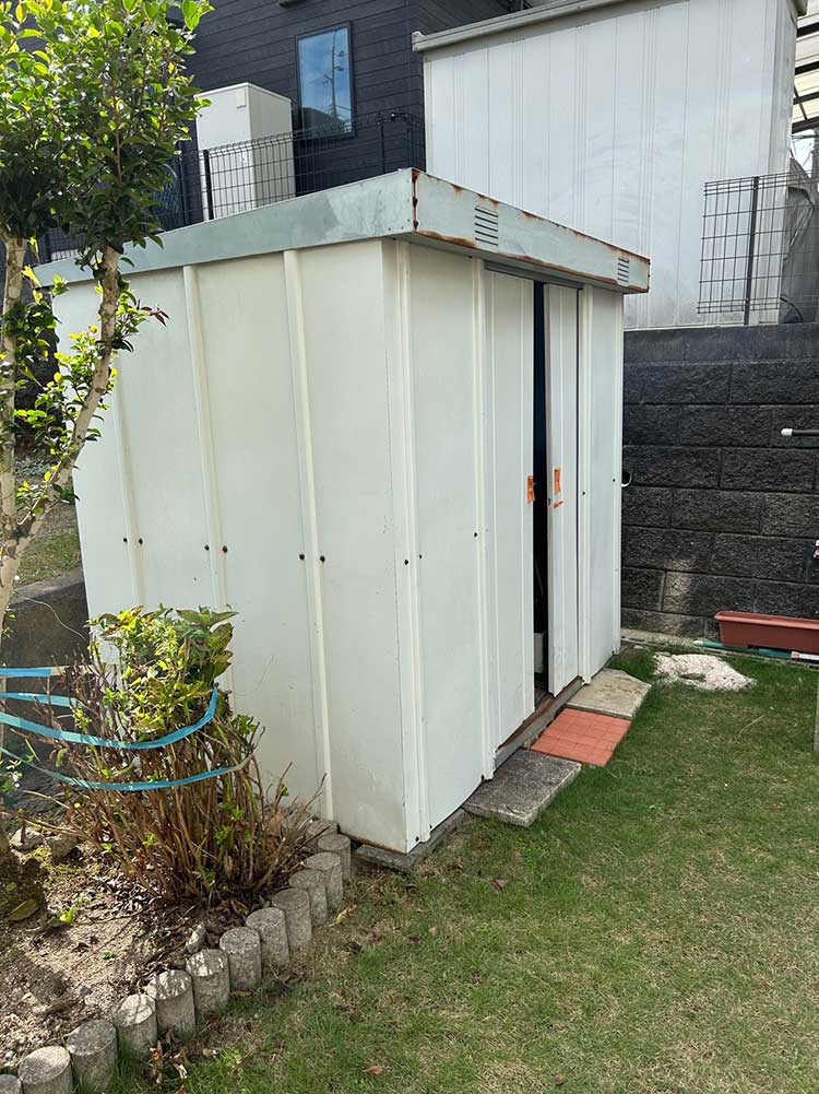 倉庫塗り替え工事