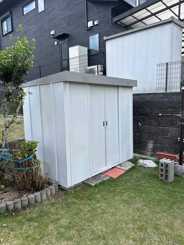 倉庫塗り替え工事