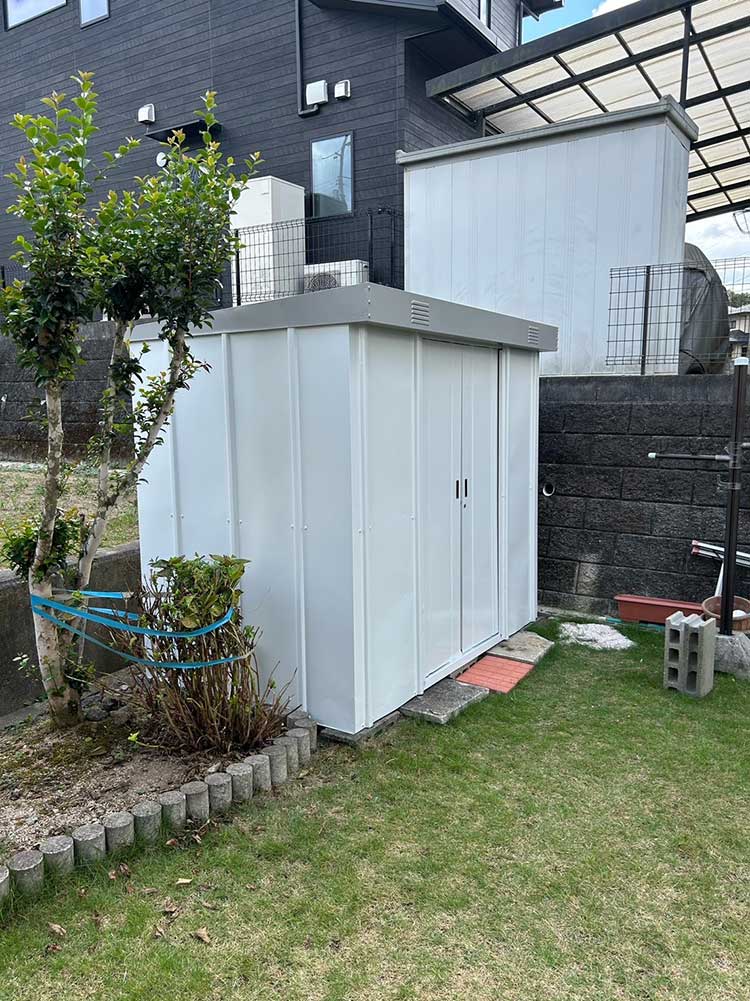 倉庫塗り替え工事